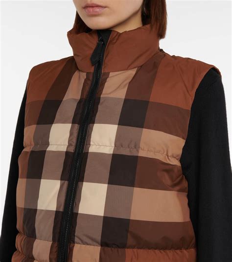 burberry daunenweste damen|Burberry cashmere cape coat.